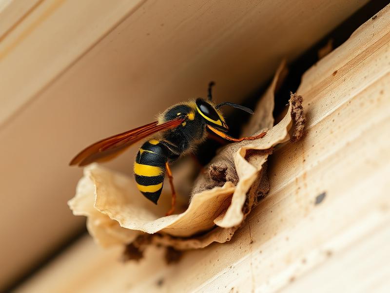 Wasp pest treated by Tim's Pest Control in Melbourne